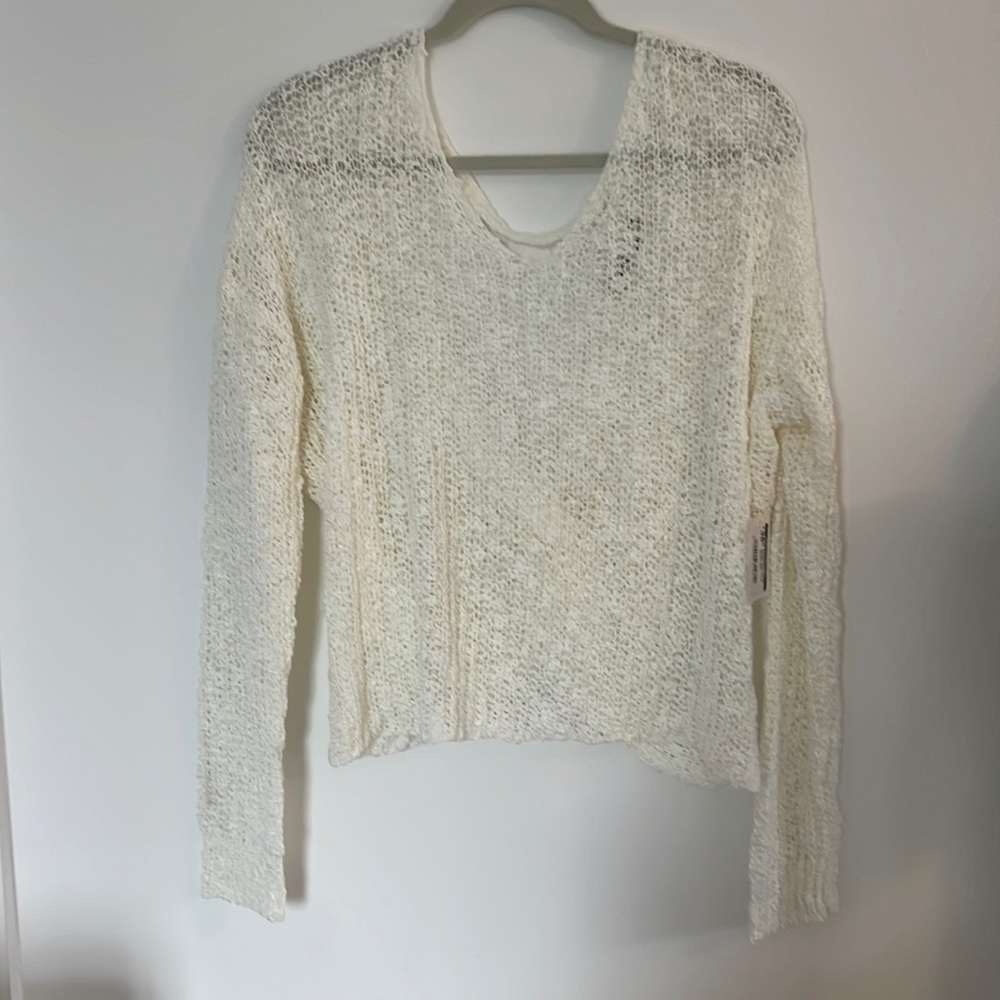 Ivory sweater